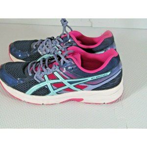 Asics Gel Contend 3 Women's Blue Mesh Athletic Running Shoes Sneakers Size 10